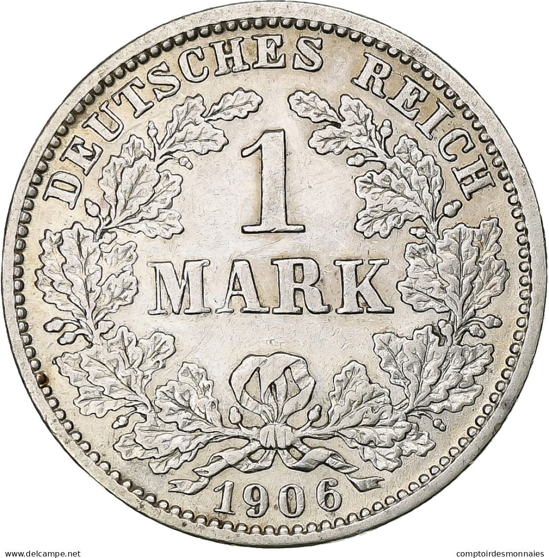 Monnaie, GERMANY - EMPIRE, Wilhelm II, Mark, 1906, Munich, TTB, Argent, KM:14 - 1 Mark