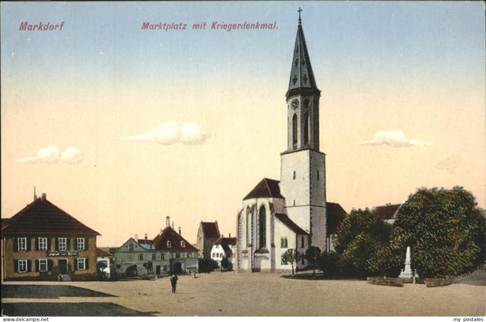 41212633 Markdorf Baden Marktplatz Markdorf Baden - Markdorf