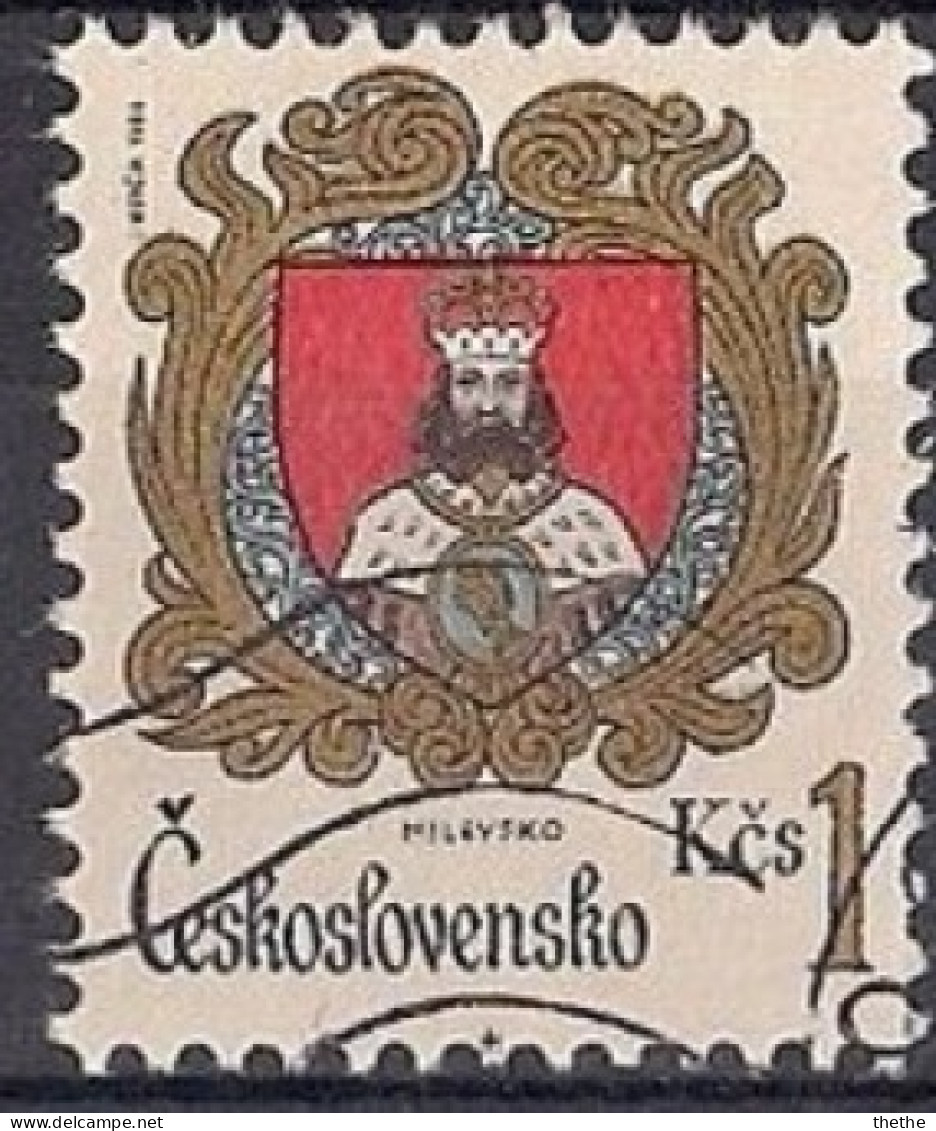 TCHECOSLOVAQUIE - Armoiries De Milevsko - Used Stamps