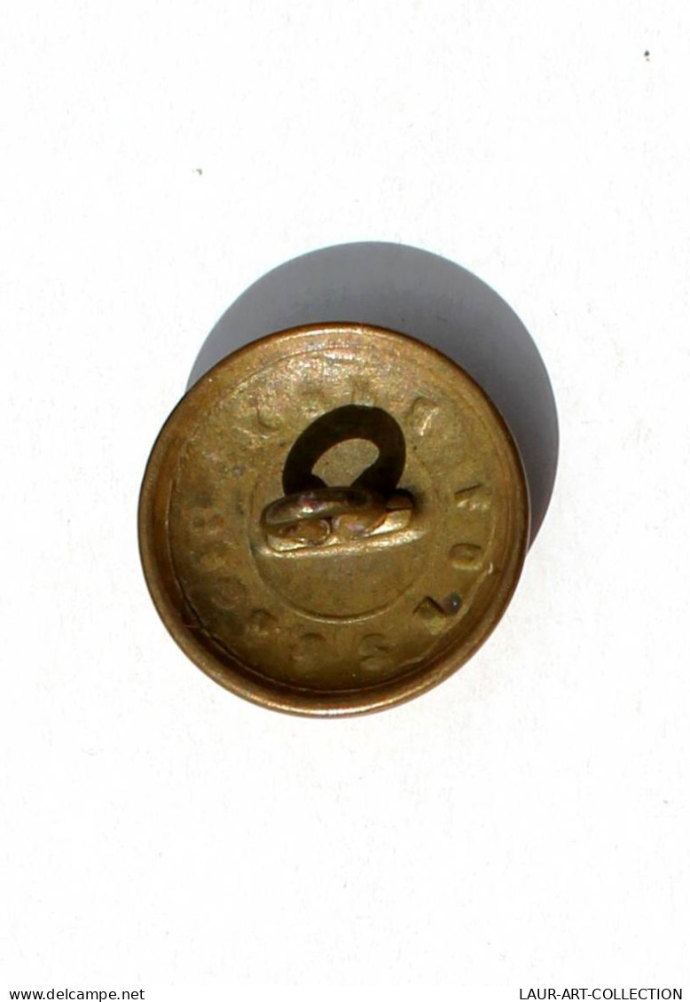 BOUTON UNIFORME MILITAIRE ARMÉE TERRE TROUPE BATAILLON CHASSEUR A PIED 1871-1914 / ANTIQUE BUTTON    (2203.401) - Botones