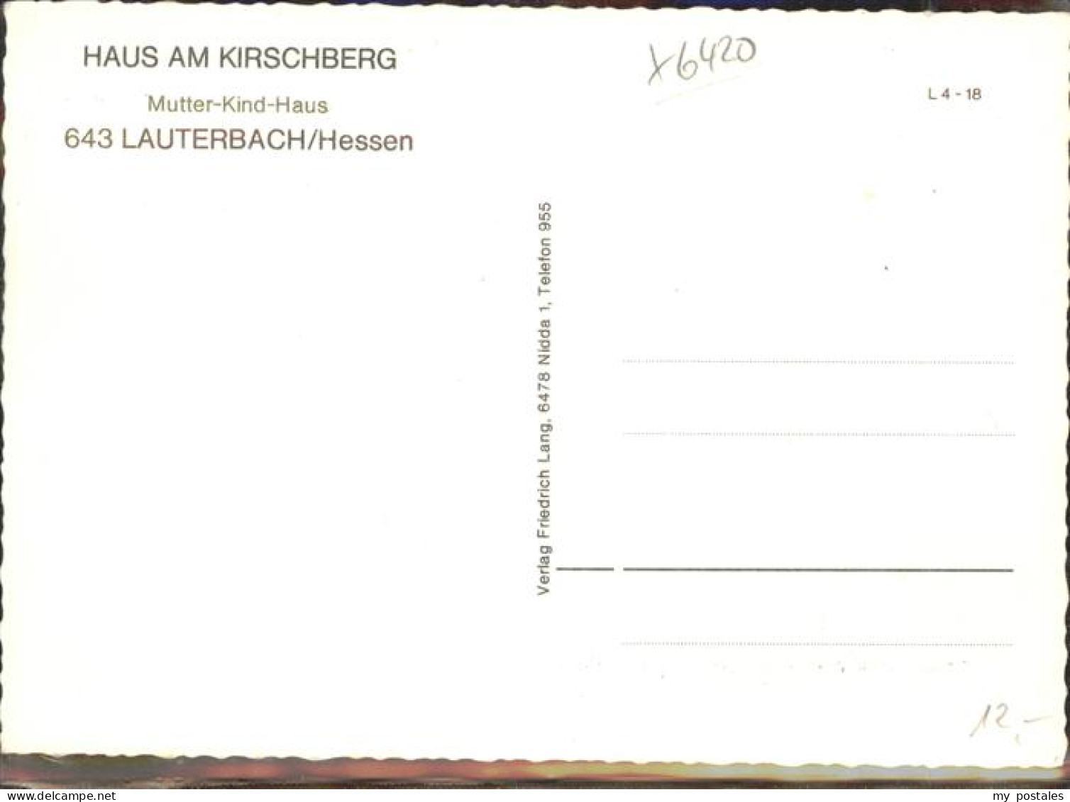 41211855 Lauterbach Hessen Haus Am Kirschberg Lauterbach - Lauterbach