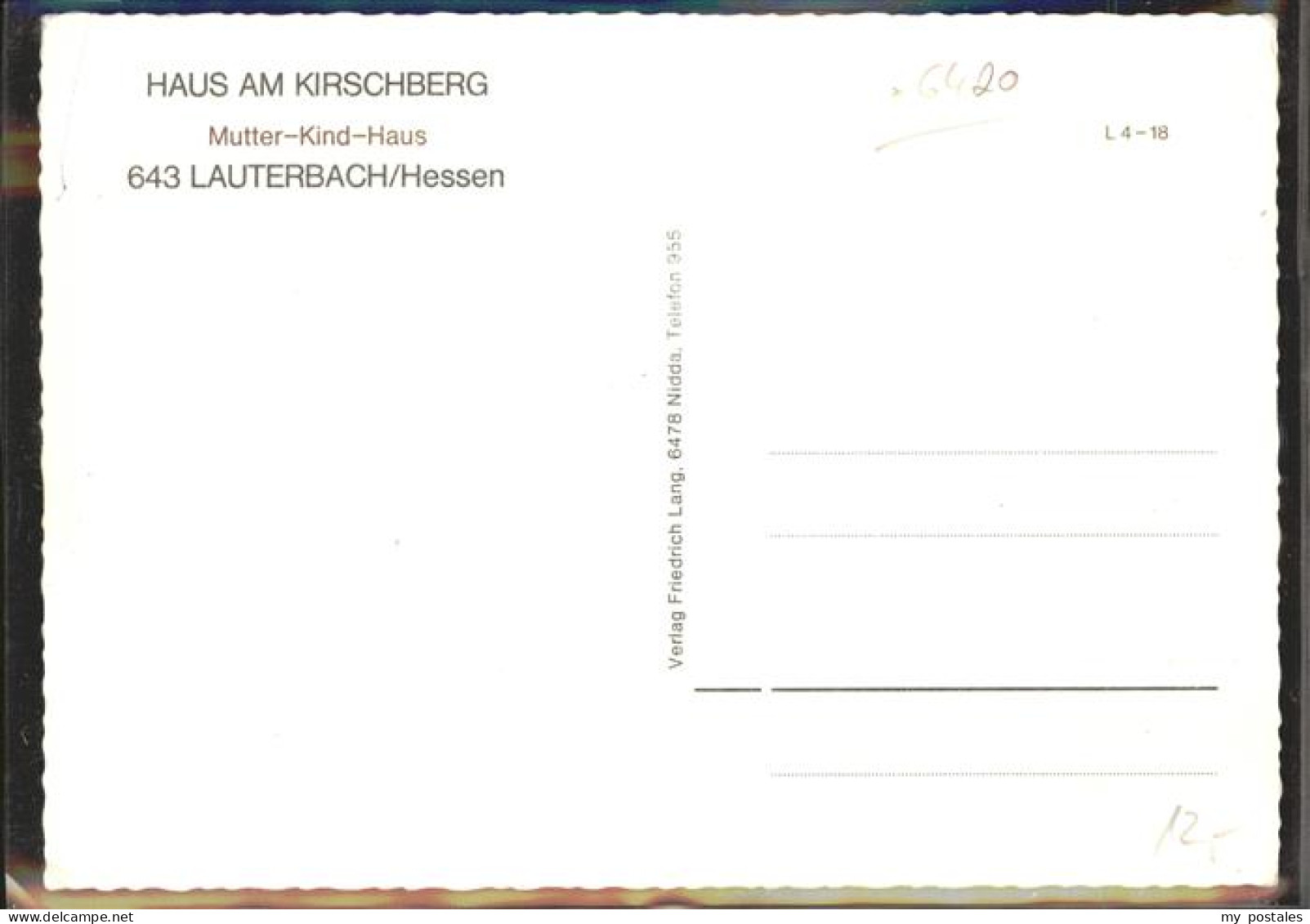 41211854 Lauterbach Hessen Mutter-Kind-Haus Haus Am Kirschberg Lauterbach - Lauterbach