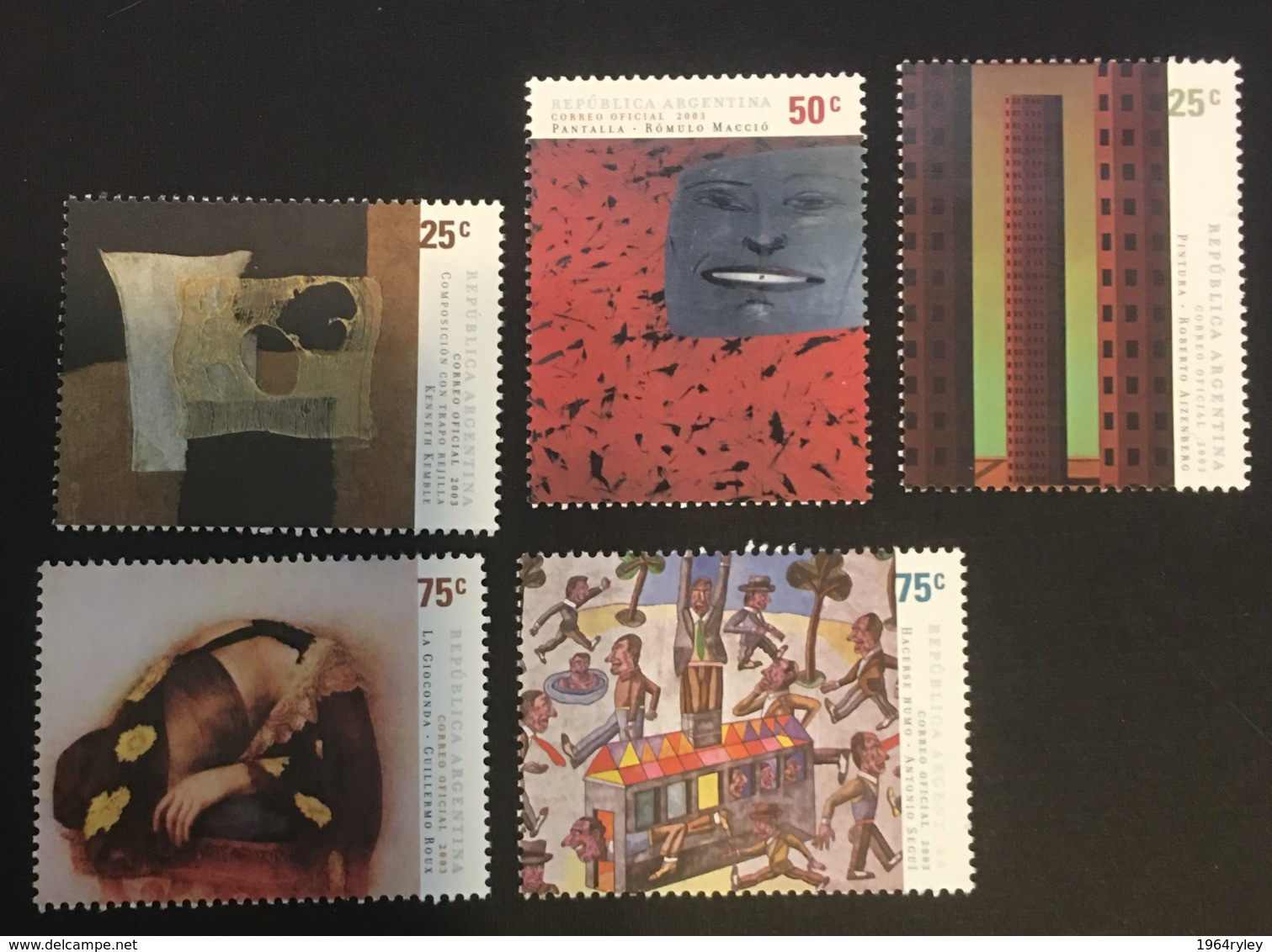 Argentina - MNH** - 2003 - # 2234/2239 - Unused Stamps
