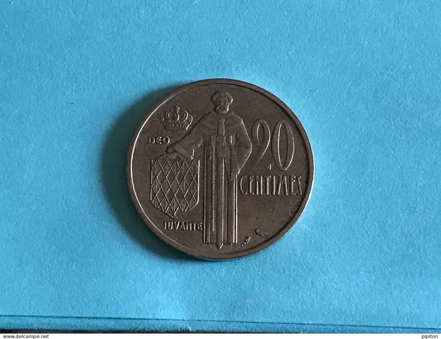 Pièce De Monnaie 20c Monaco 1962 - 1960-2001 New Francs