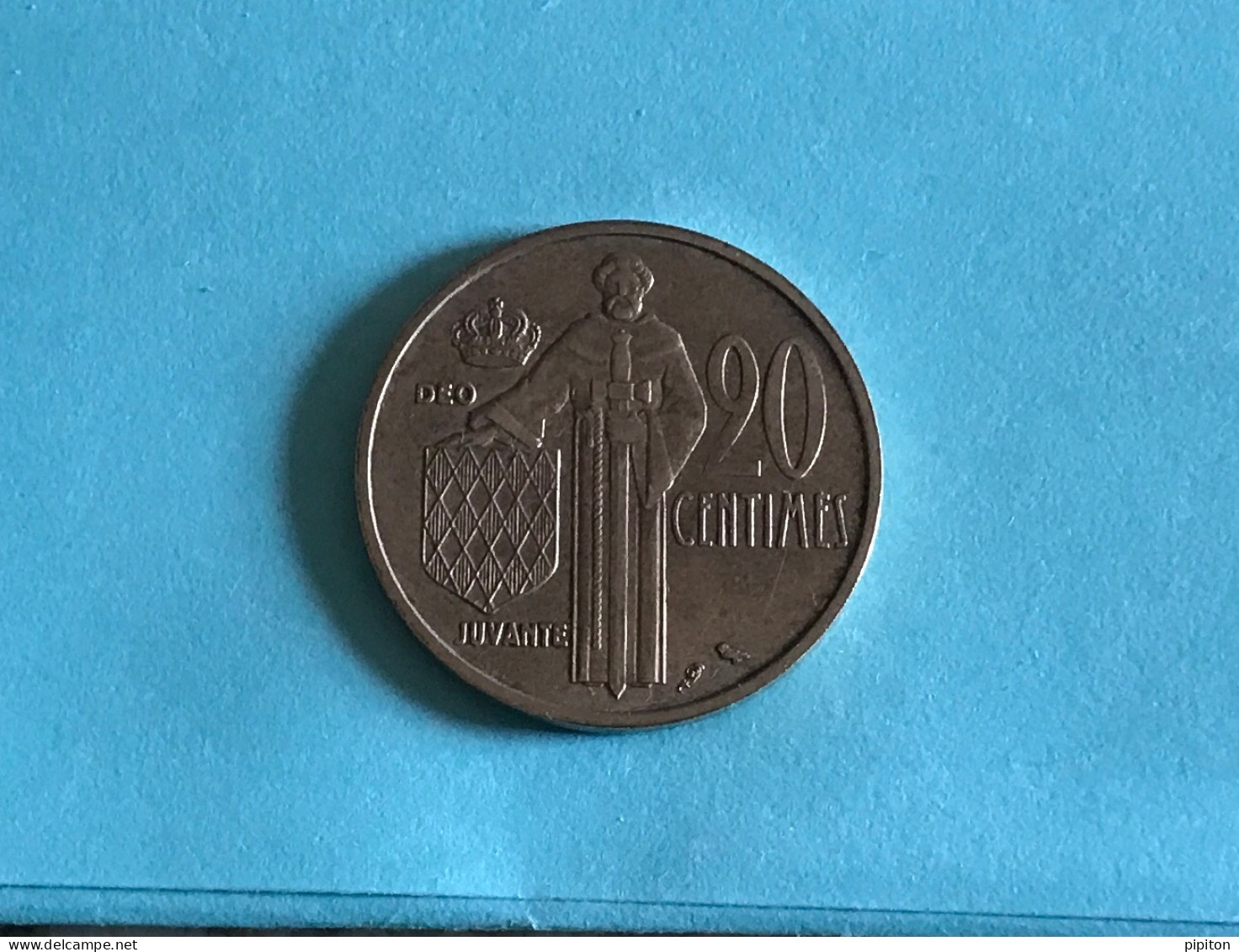 Pièce De Monnaie 20c Monaco 1962 - 1960-2001 Neue Francs