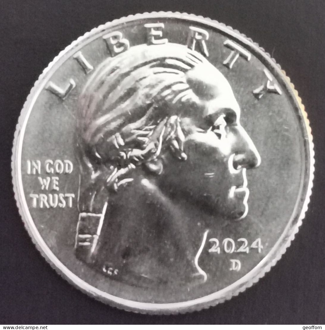 Quarter Dollar USA Révérend Dr Pauli MURRAY - 2024 D - LIBERTY - American Woman - Ohne Zuordnung