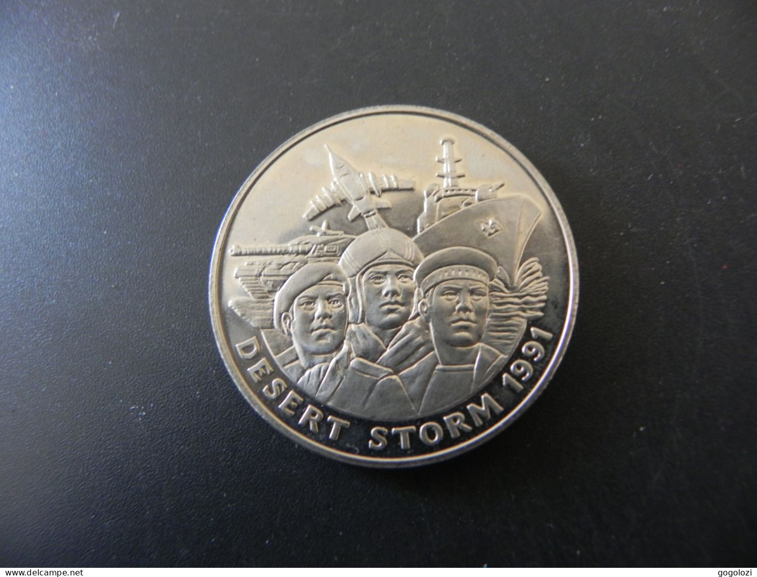 Medaille Medal - USA - Desert Storm 1991 - Liberation Of Kuwait - Desert Shield - Altri & Non Classificati