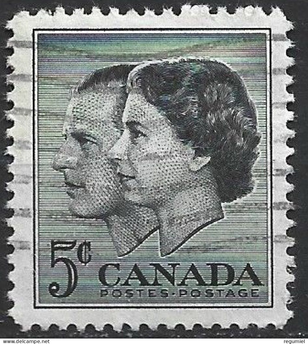 Canada U  301 (o) Usado. 1957 - Usati