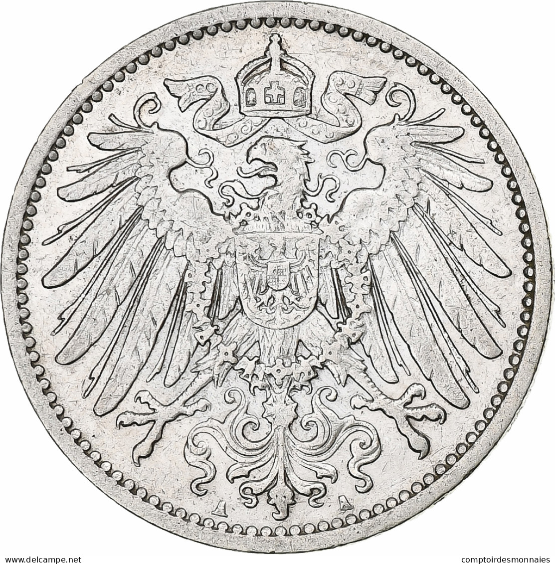 Monnaie, GERMANY - EMPIRE, Wilhelm II, Mark, 1906, Berlin, TTB, Argent, KM:14 - 1 Mark
