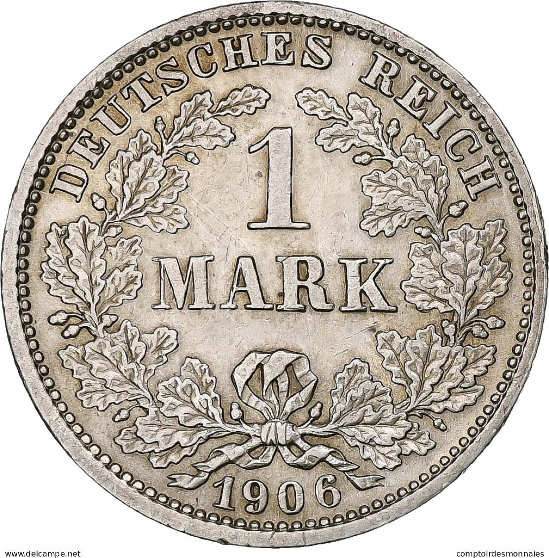 Monnaie, GERMANY - EMPIRE, Wilhelm II, Mark, 1906, Munich, TTB, Argent, KM:14 - 1 Mark