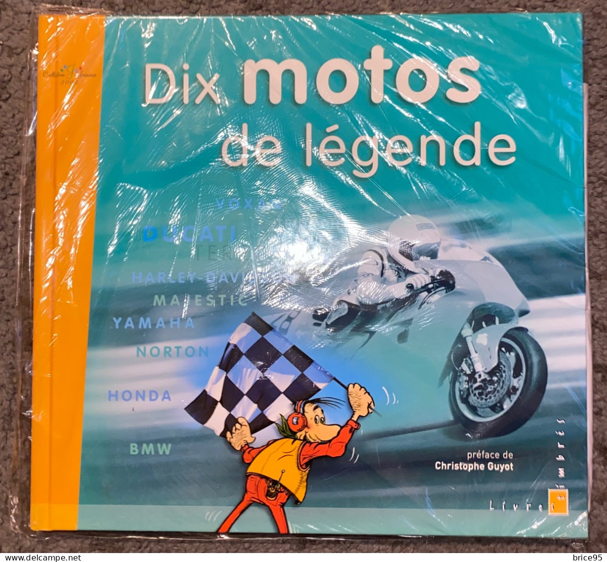 France - Livres Timbrés - Dix Motos De Légende - Sous Blister - 2002 - Neufs