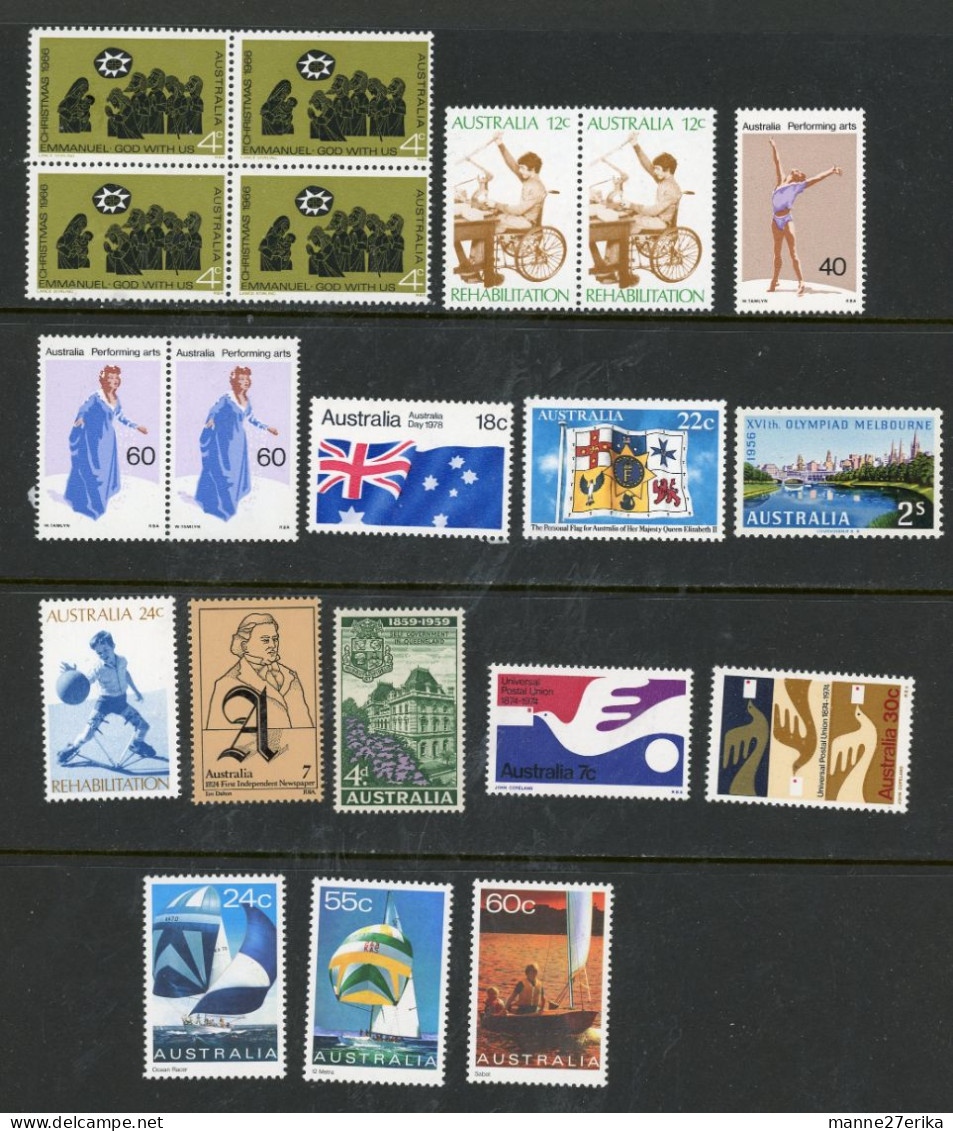 Australia Lot MNH - Mint Stamps