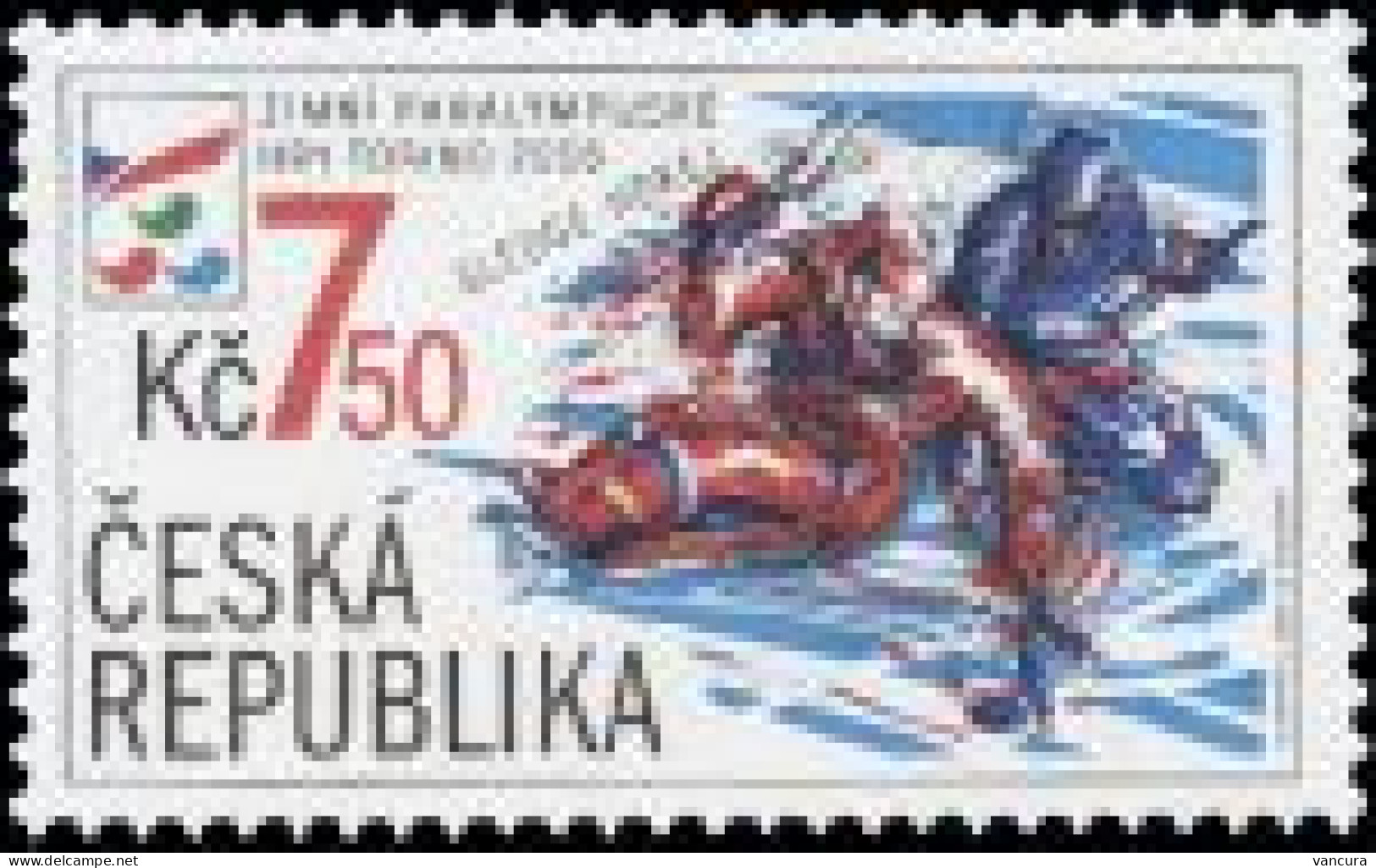 ** 459 Czech Republic Paralympic Torino 2006 Sledge Hockey - Jockey (sobre Hielo)