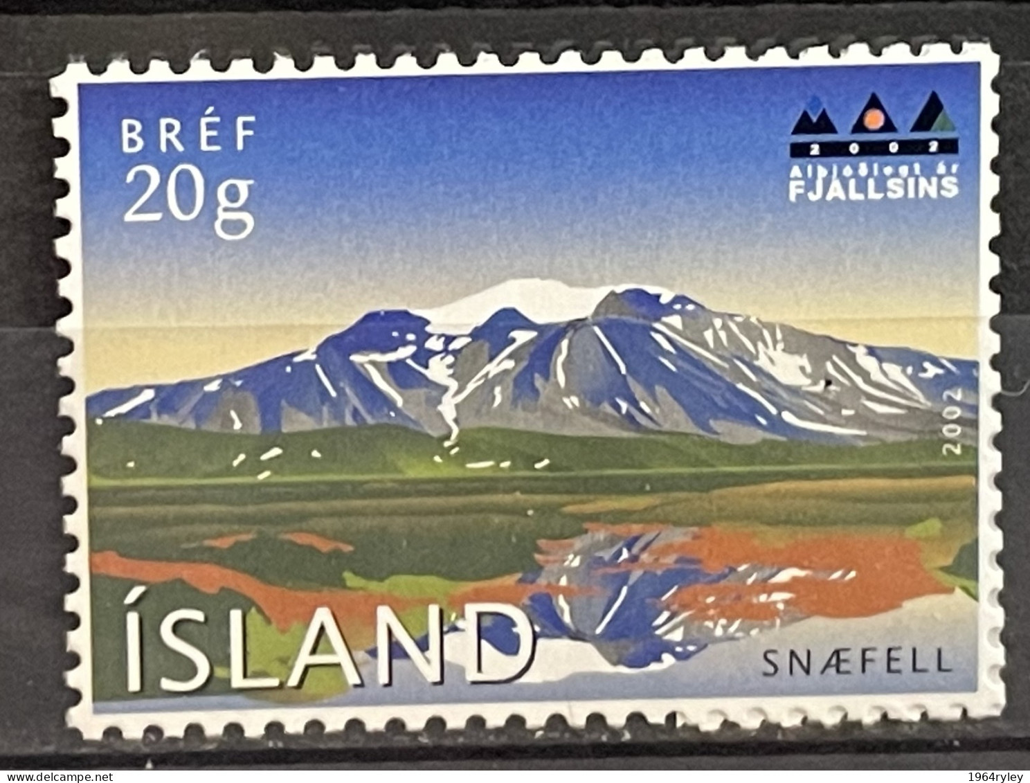 ICELAND  - MNH** - 2002 - # 1004 - Unused Stamps