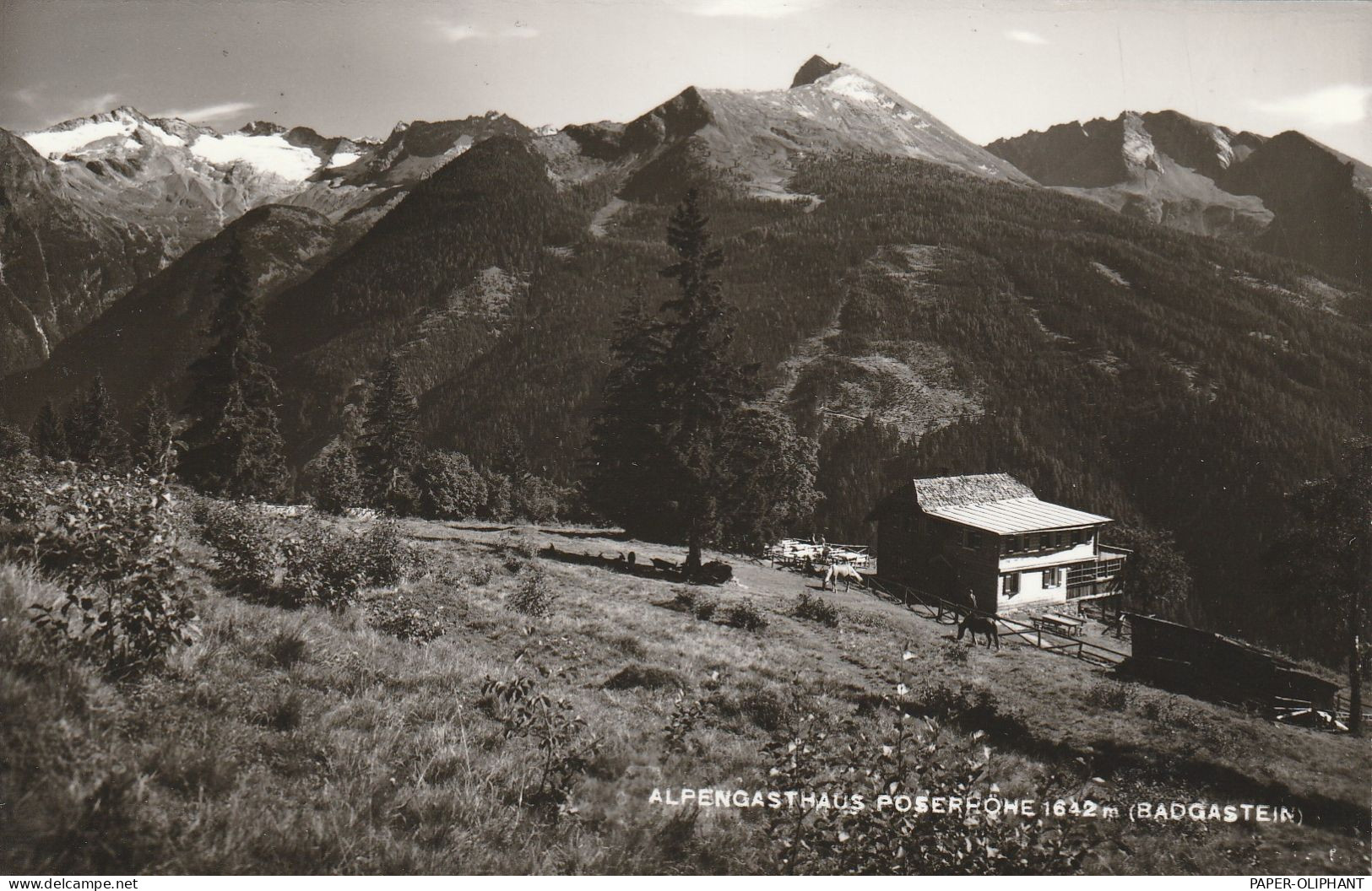 A 5640 BAD GASTEIN, Alpengatshaus Poserhöhe - Bad Hofgastein