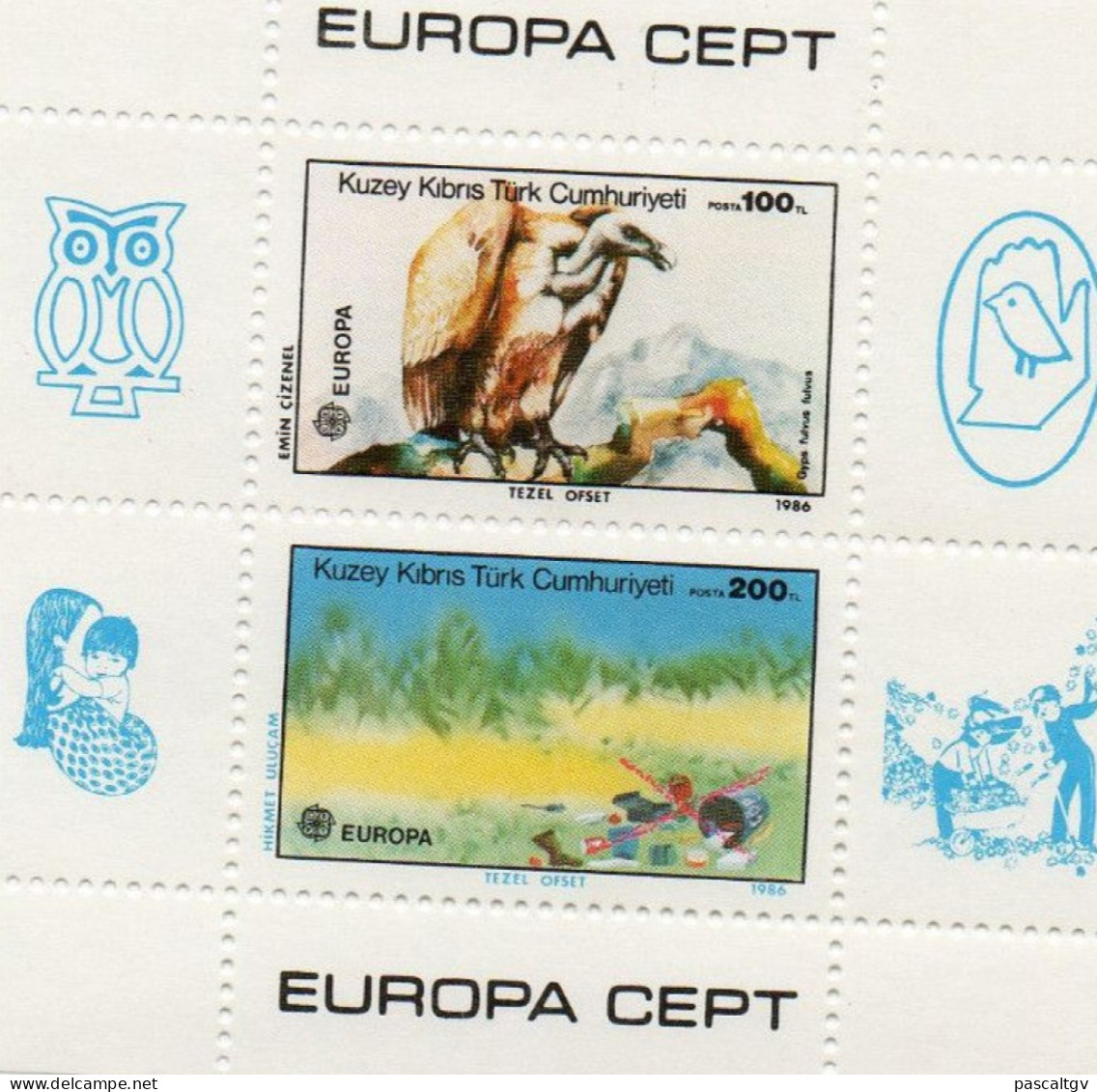 EUROPA CEPT - 1986 - NEUF ** Sans Charnière - 73 Timbre En Neuf ** - 4 Blocs ** (Cote 286.00) - 1986