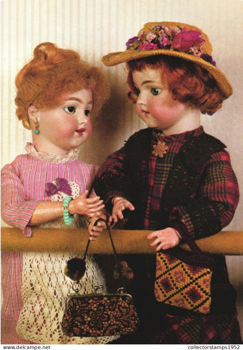 SALZBURG, DOLL CHUNK, DOLLS, VINTAGE, FOLKLORE, MUSEUM, AUSTRIA, POSTCARD - Salzburg Stadt