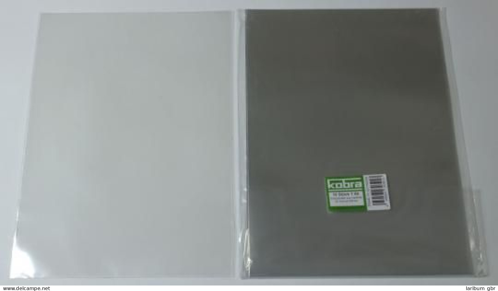 KOBRA T89 Schutzhüllen: Belege DIN A4 215 X 300 Mm Hartfolie (10 Stück) #K-T89 - Enveloppes Transparentes