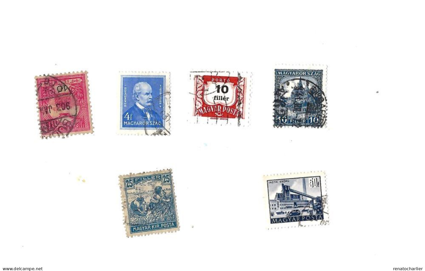 Collection De 135 Timbres  Oblitérés. - Verzamelingen