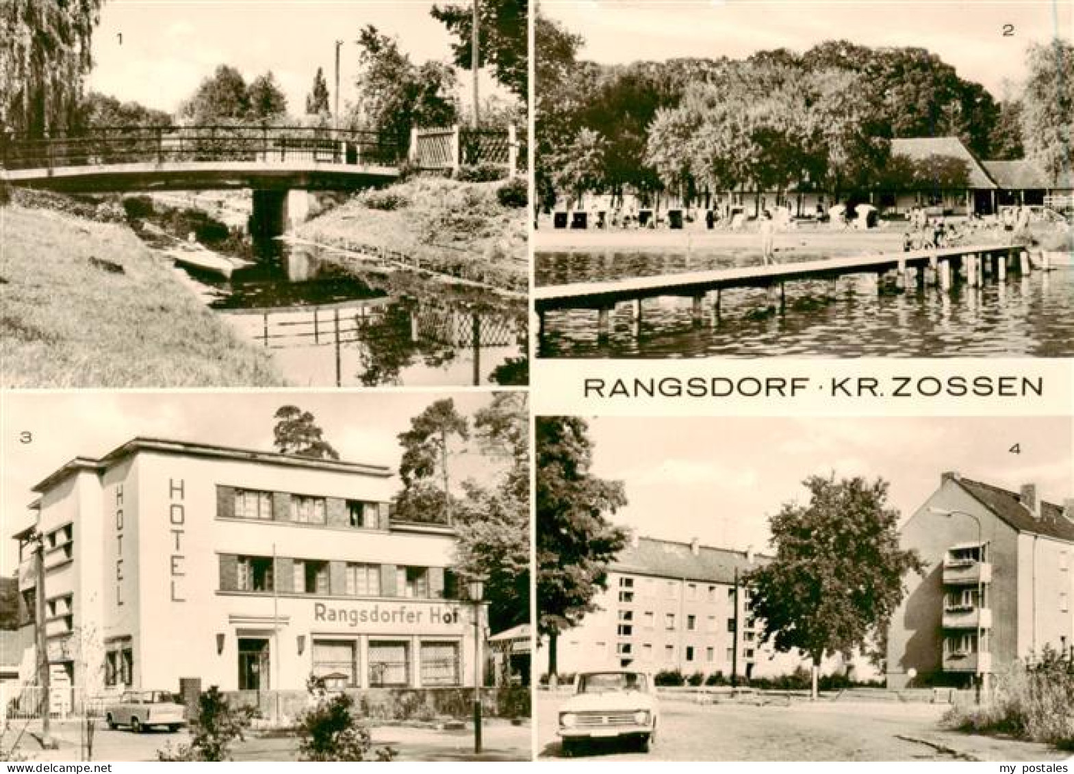 73956198 Rangsdorf Klein Venedig Strandbad Hotel Rangsdorfer Hof Neubauten - Rangsdorf