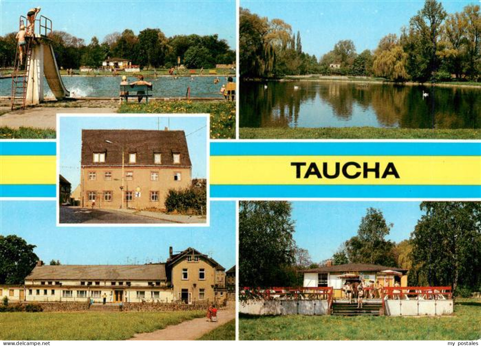 73876128 Taucha Sachsen Stadtbad Schoppenwiese Heimatmuseum HO Kulturhaus Stadth - Taucha