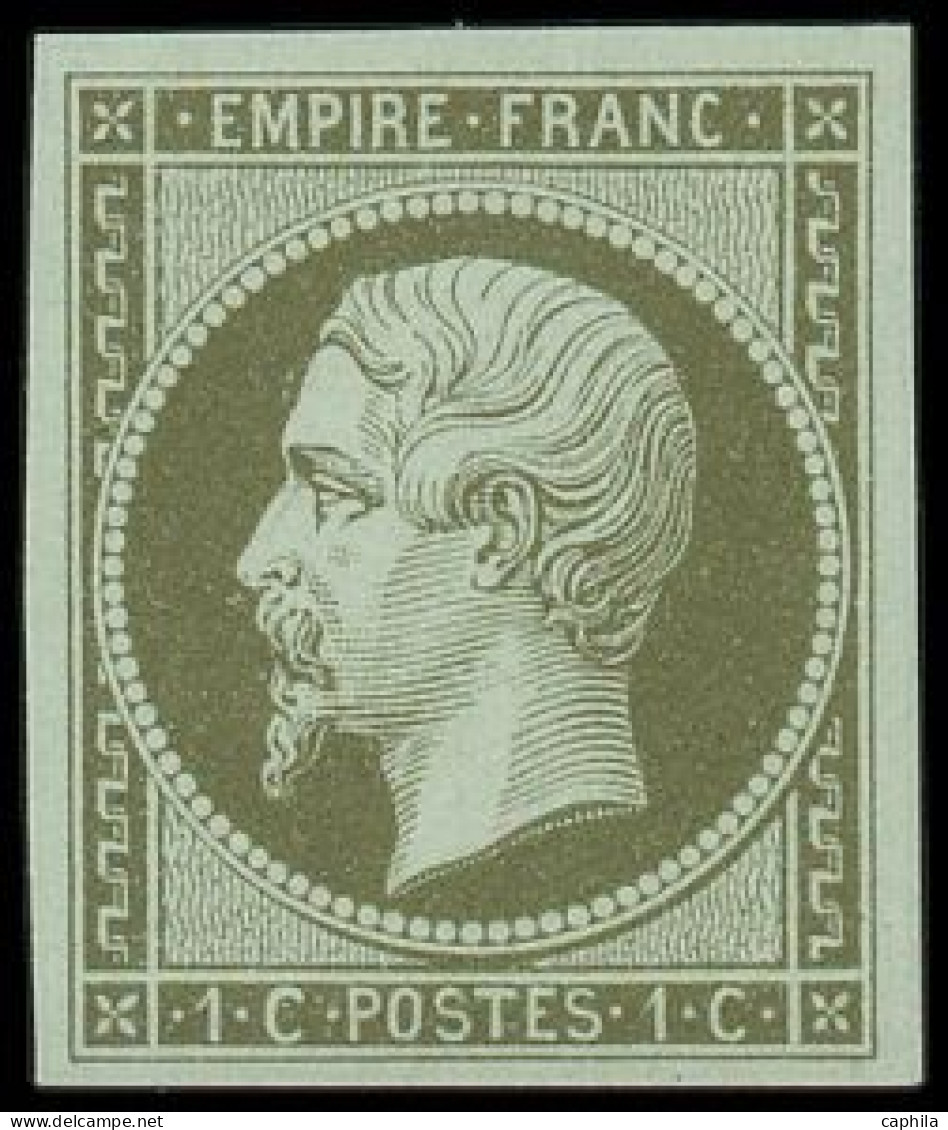 ** FRANCE - Poste - 11a, Signé Scheller, Tb: 1c. Bronze - 1853-1860 Napoléon III