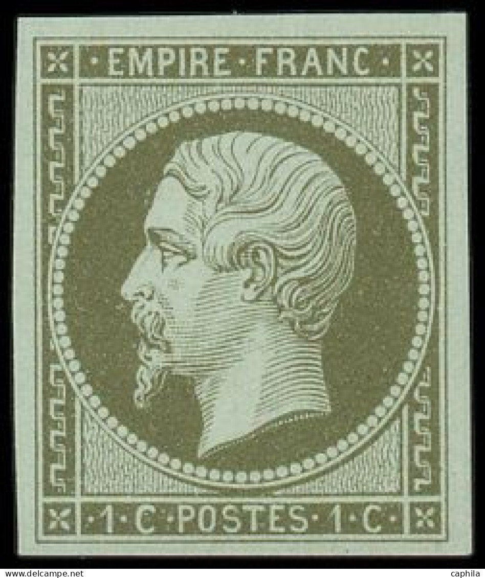 ** FRANCE - Poste - 11a, Signé Scheller, Tb: 1c. Bronze - 1853-1860 Napoleon III