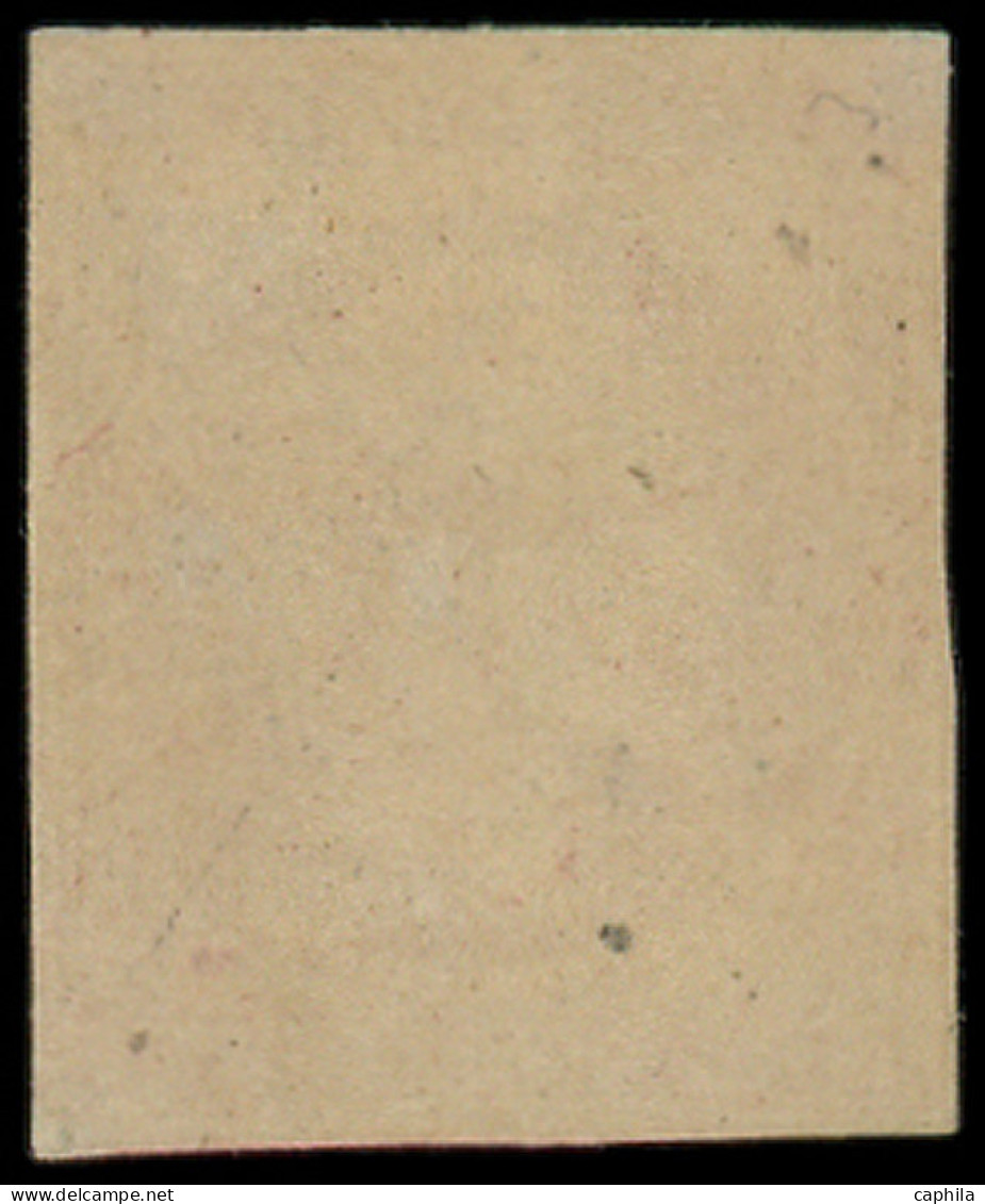 * FRANCE - Poste - 18d, Réimpression De 1862, Un Grain Dans Le Papier: 1f. Carmin - 1853-1860 Napoleon III