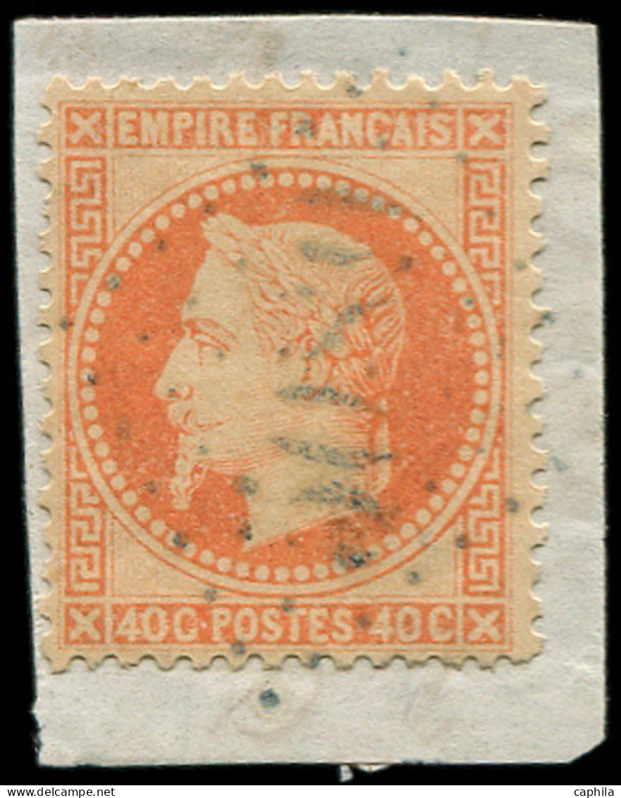 O FRANCE - Poste - 31, Oblitéré GC "5089" (Jaffa): 40c. Orange - 1863-1870 Napoléon III Lauré