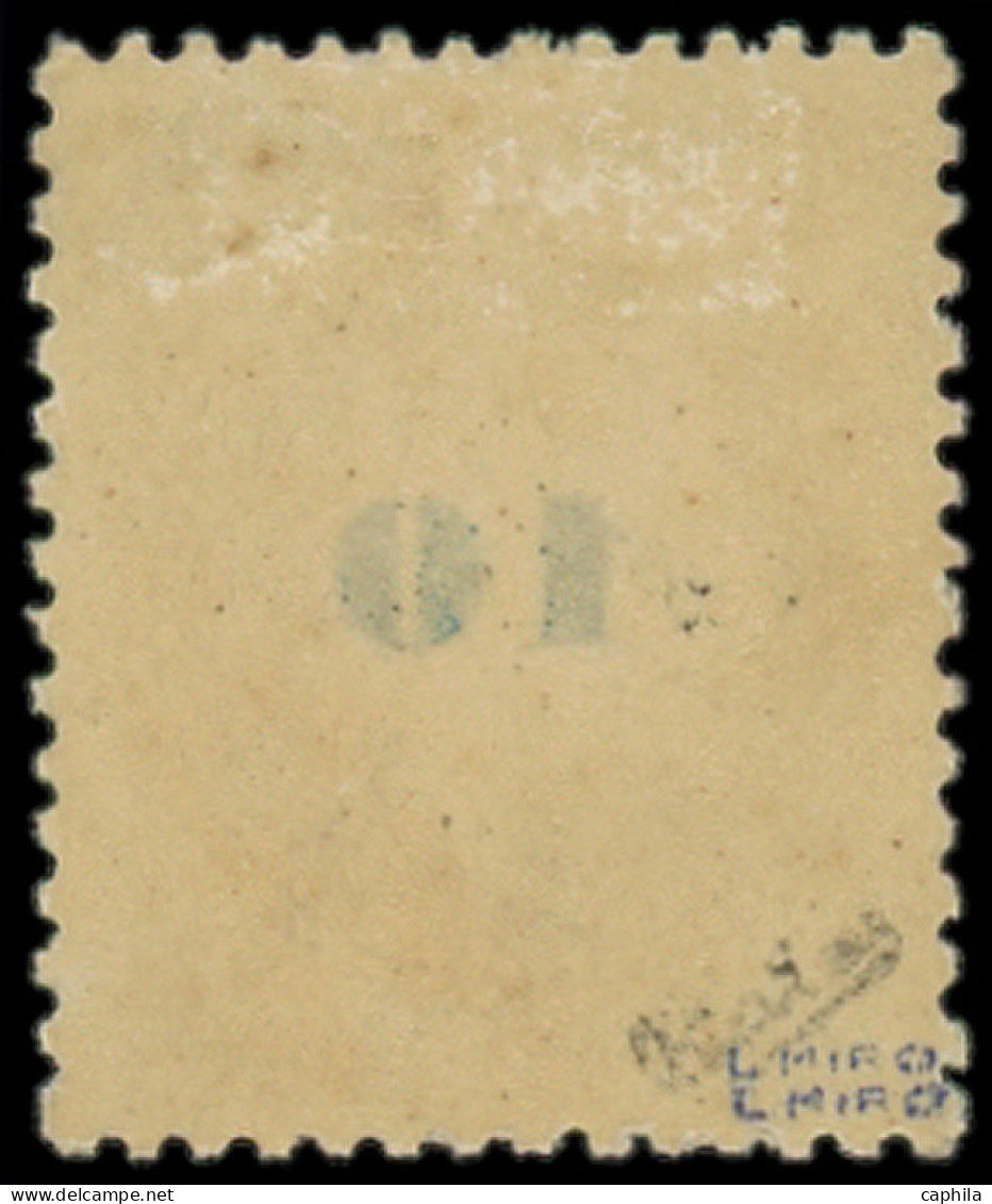 * FRANCE - Poste - 34, Non émis, Signé Calves: 10 S. 10c Bistre - 1863-1870 Napoléon III Lauré