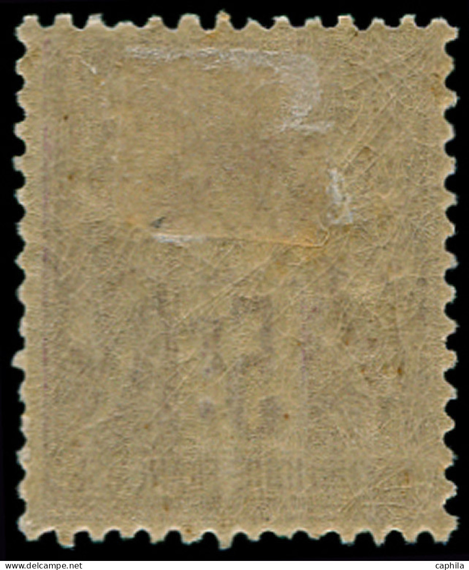* FRANCE - Poste - 95a, Très Frais: 5f. Lilas S. Lilas Pâle - 1876-1898 Sage (Type II)