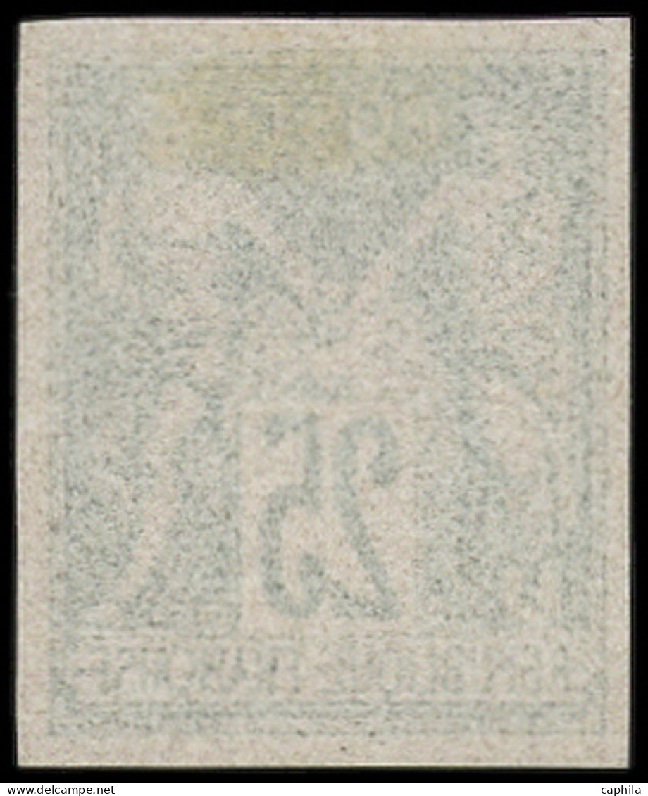 (*) FRANCE - Poste - 97c, Non Dentelé, Granet: 25c. Noir Sur Rose - 1876-1898 Sage (Type II)