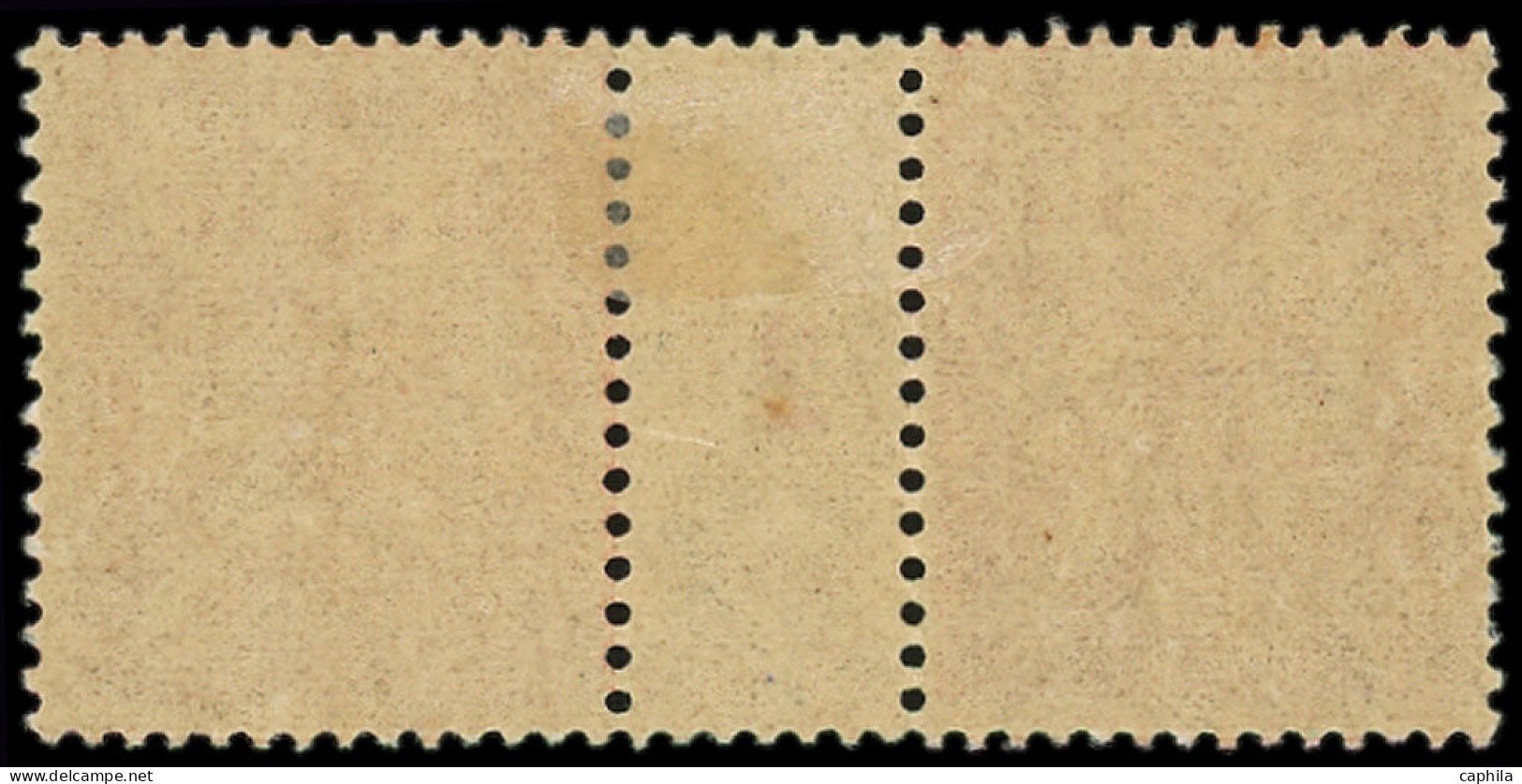 * FRANCE - Poste - 125, Paire Millésime "2": 15c. Vermillon - Unused Stamps