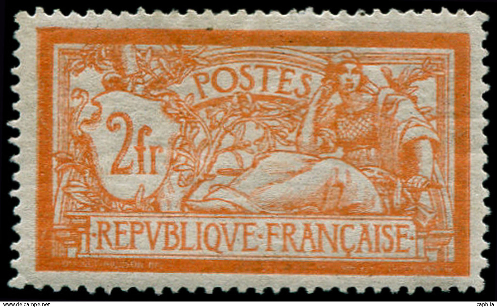 * FRANCE - Poste - 145d, Sans Teinte De Fond, Signé Brun: 2f. Merson - Neufs