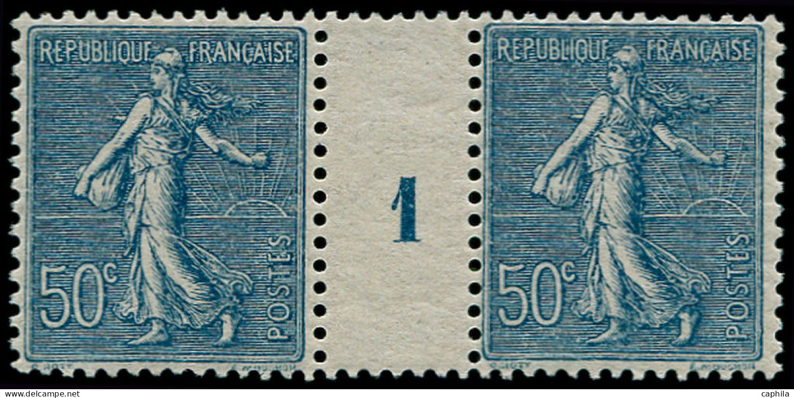 ** FRANCE - Poste - 161, Paire Millésime "1" - Neufs