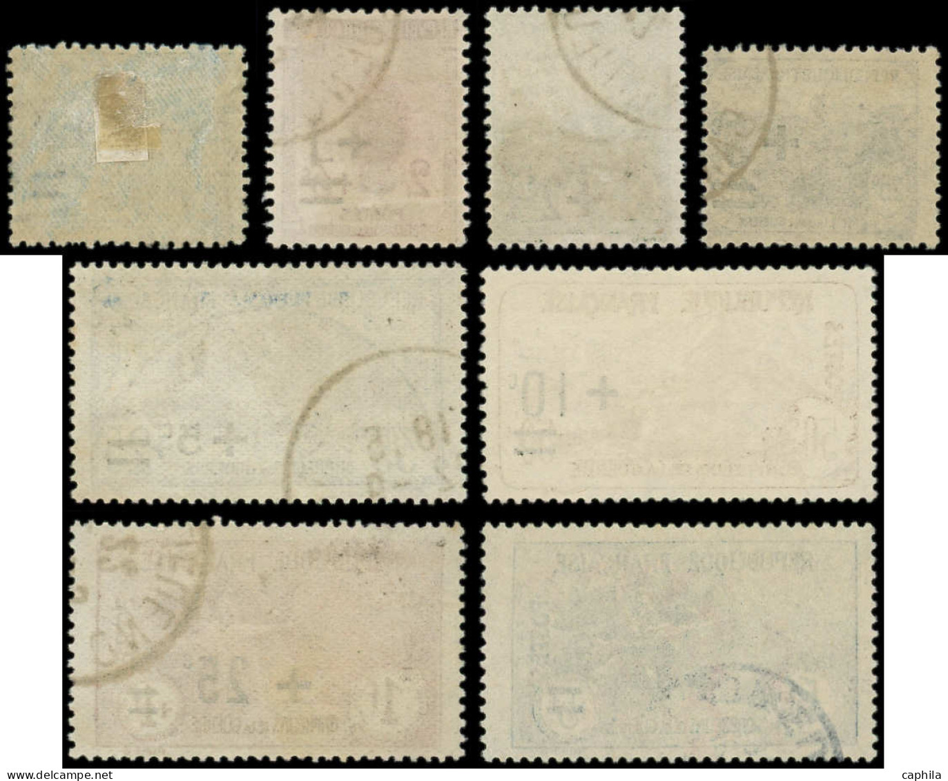 O FRANCE - Poste - 162/69, Complet 8 Valeurs - Used Stamps