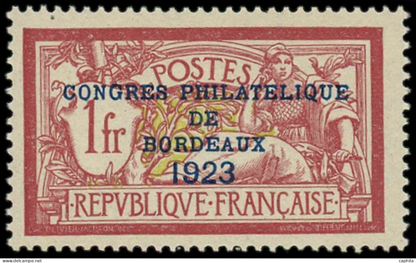 ** FRANCE - Poste - 182, Bon Centrage, Signé Scheller: Congrès De Bordeaux - Unused Stamps