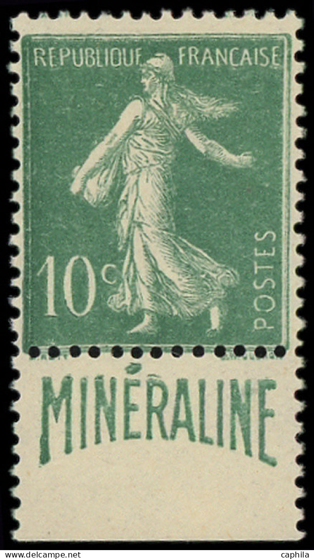 ** FRANCE - Poste - 188A, Avec Bande Pub: 10c. Minéraline - Unused Stamps