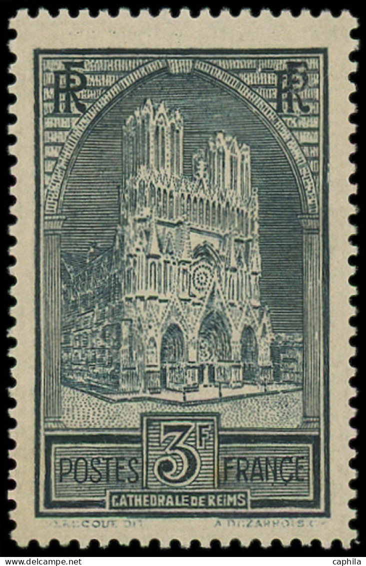 * FRANCE - Poste - 259b, Type III: 3F. Reims - Nuovi