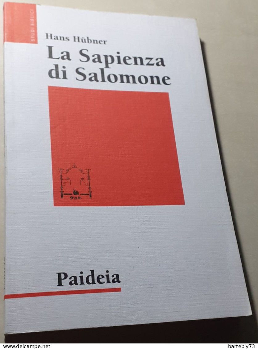 "La Sapienza Di Salomone" Di Hans Hubner - Godsdienst