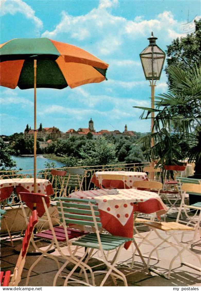 73875785 Neuburg  Donau Cafe Arcoschloesschen Terrasse  - Neuburg