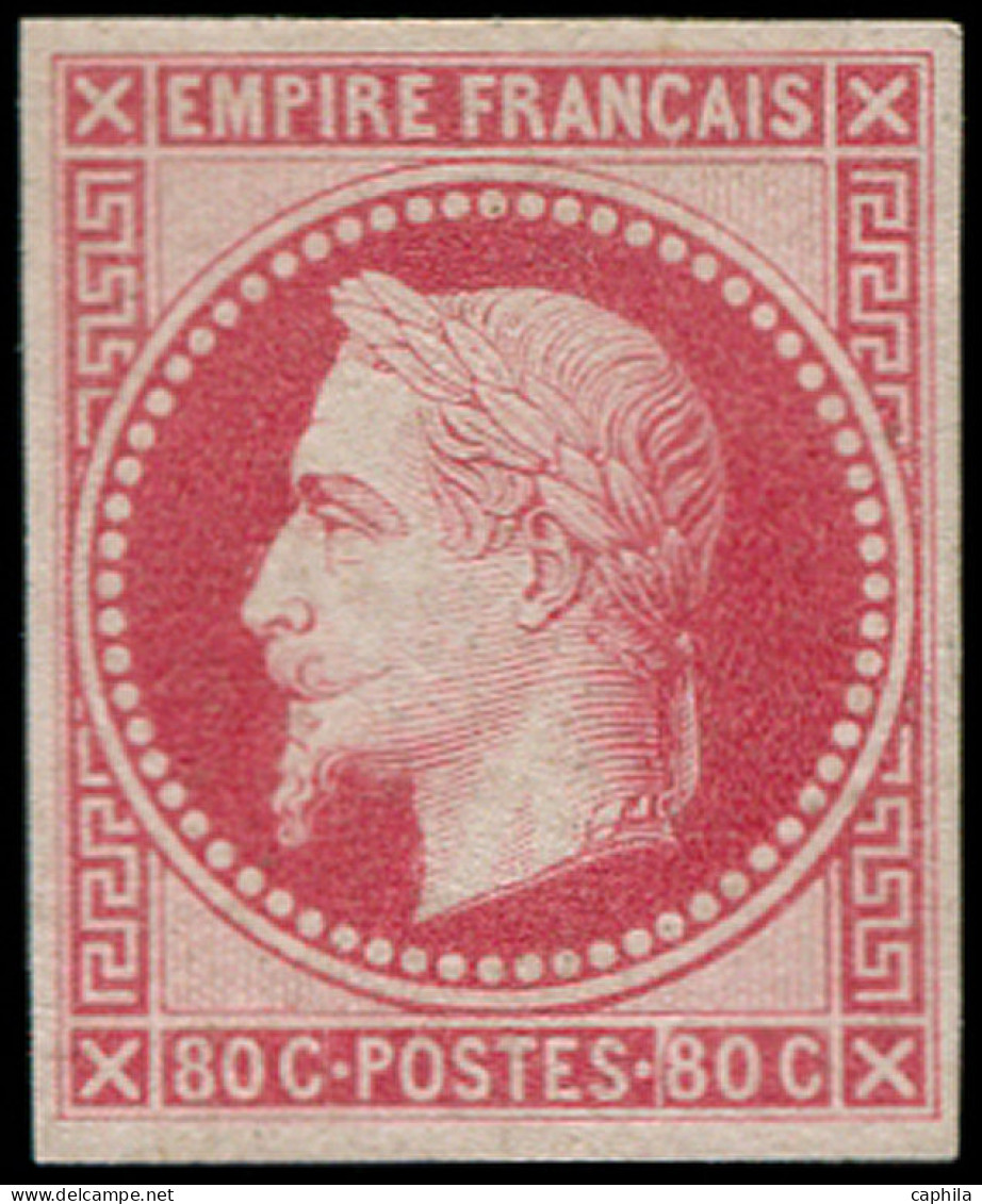 * COLONIES GENERALES - Poste - 10, Superbe Exemplaire, Pleine Gomme, Signé Brun: 80c. Rose - Autres & Non Classés