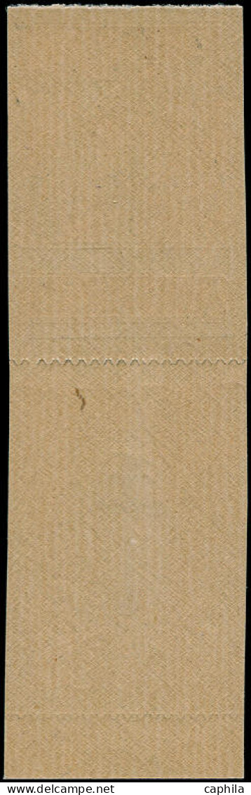 ** COLONIES GENERALES - Poste - 65i, Non émis Brun Rouge & Bleu, Papier Crème Gommé, Percé En Lignes Colorées: Libératio - Altri & Non Classificati