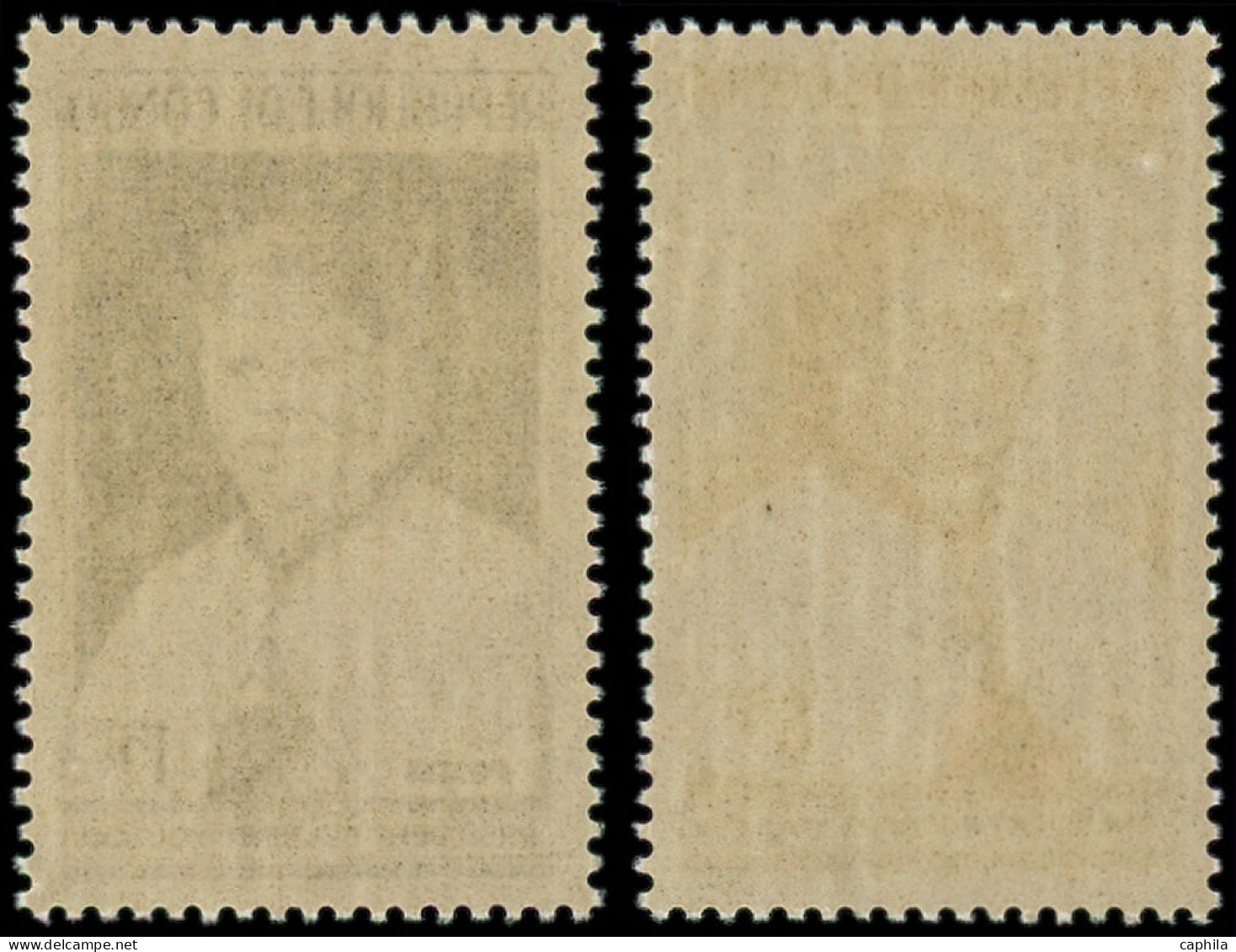 ** CONGO - Poste - 136A/B, Non émis: Président Fulbert Youlou - Unused Stamps