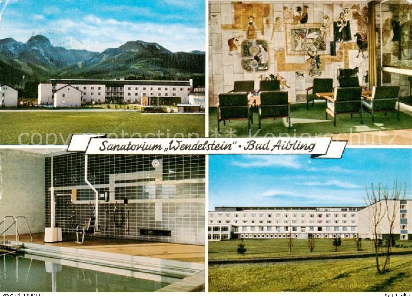 73841030 Bad Aibling Sanatorium Wendelstein Bewegungsbad Halle Bad Aibling - Bad Aibling