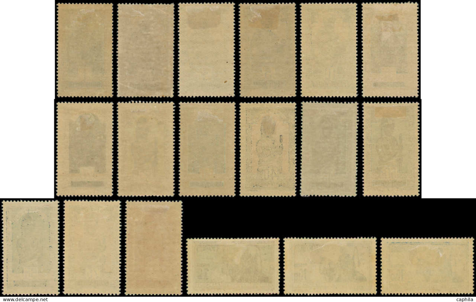 * HAUTE-VOLTA - Poste - 43/65, Complet 23 Valeurs - Altri & Non Classificati