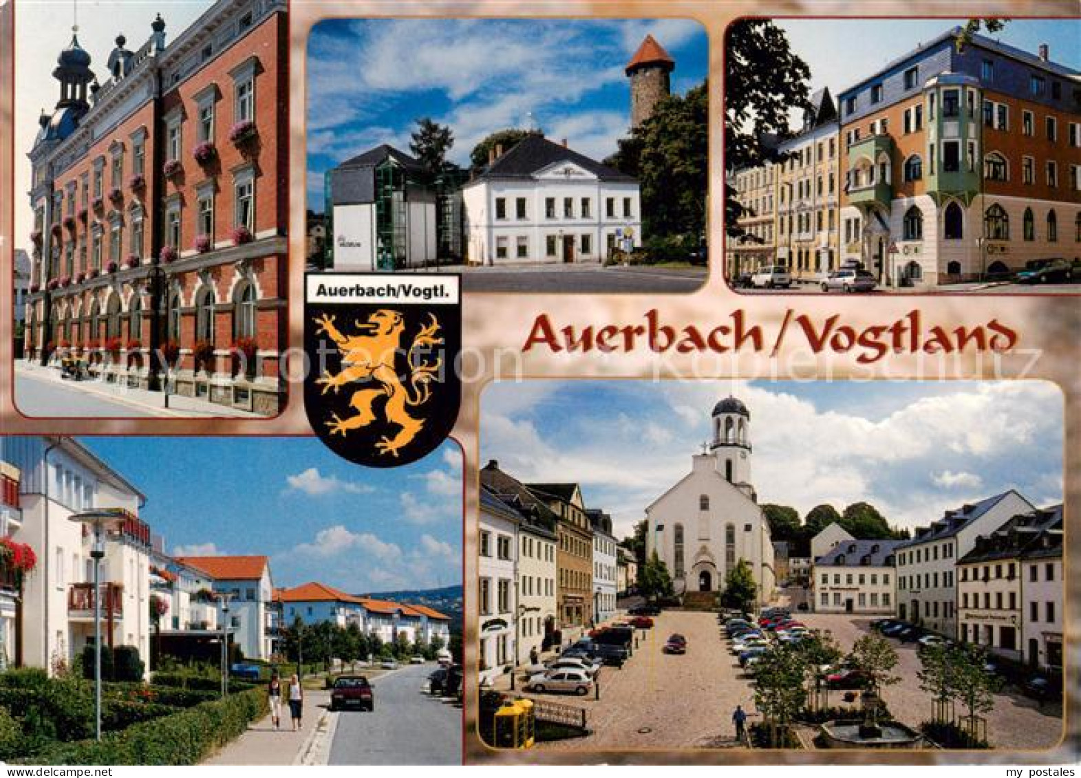 73840865 Auerbach Vogtland Rathaus Kaiserstrasse Museum Wohngebiet Altmarkt St.  - Auerbach (Vogtland)