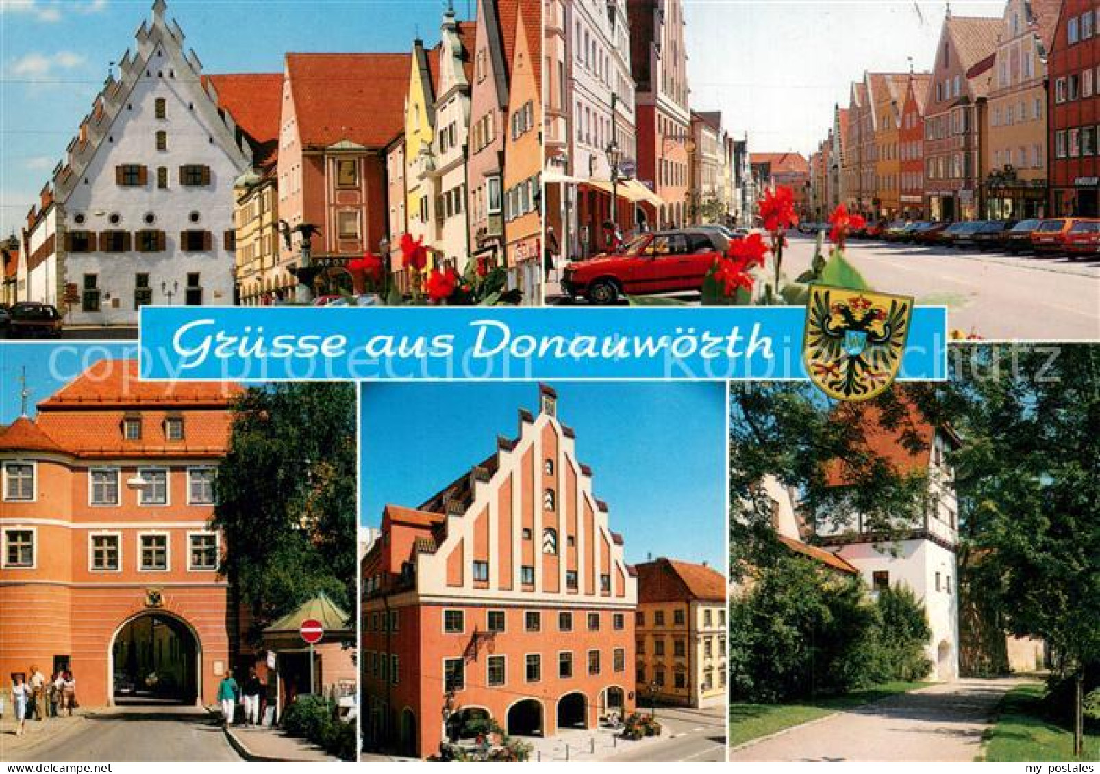 73735514 Donauwoerth Motive Altstadt Giebelhaeuser Donauwoerth - Donauwoerth