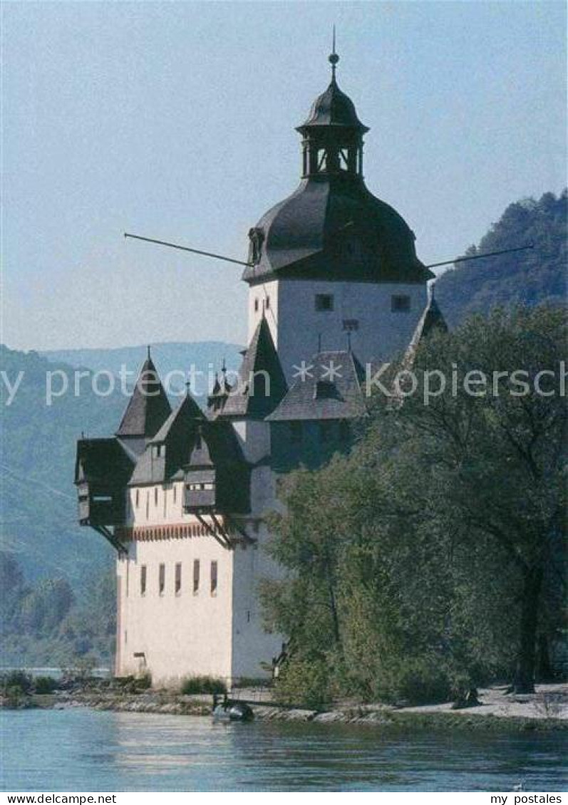 72696443 Kaub Rhein Pfalz Burg Pfalzgrafenstein Kalender Wandern 1999 Kaub - Kaub