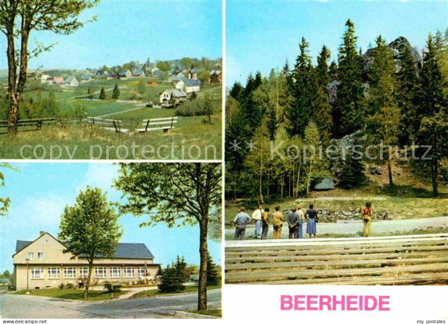 72626526 Beerheide Teilansicht Kulturhaus Naturbuehne Roethelstein Beerheide - Falkenstein (Vogtland)